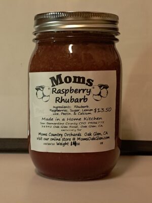 Raspberry Rhubarb Preserves